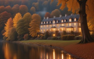 Загородный отель на берегу Волги