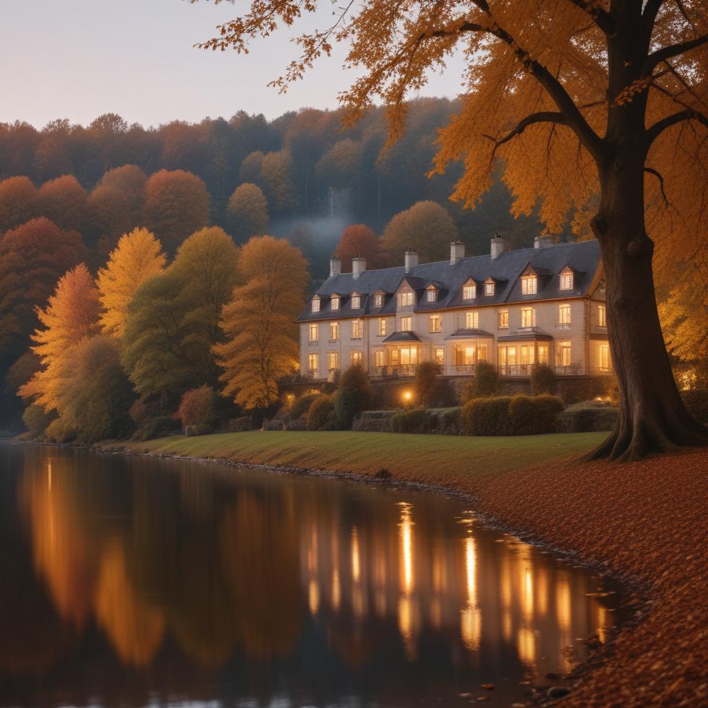 Загородный отель на берегу Волги